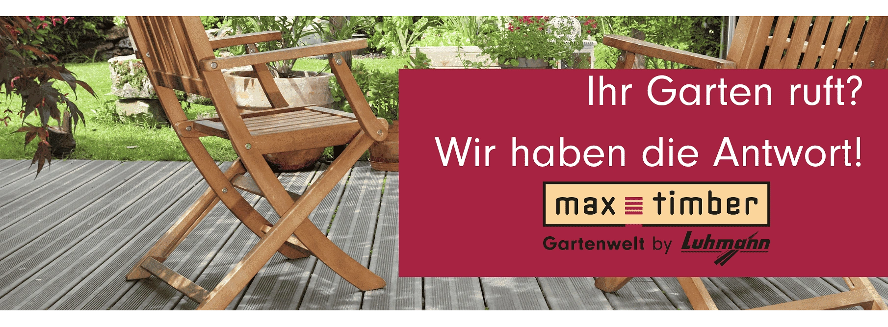 Dein Garten ruft Wir haben die Antwort!
