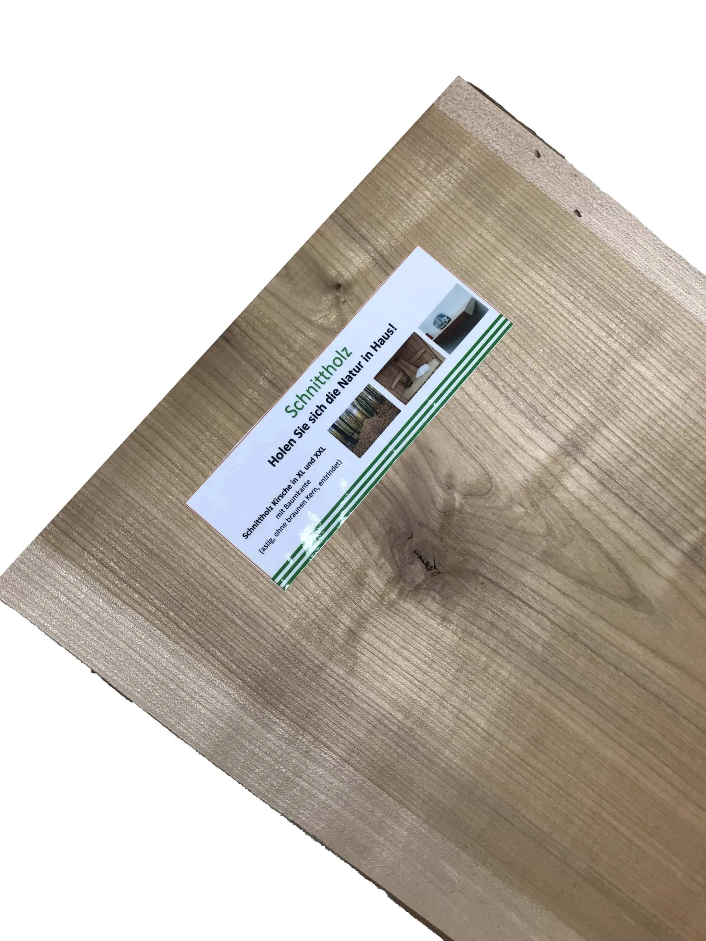 Schnittholz mit Baumkante WildkirscheXXL