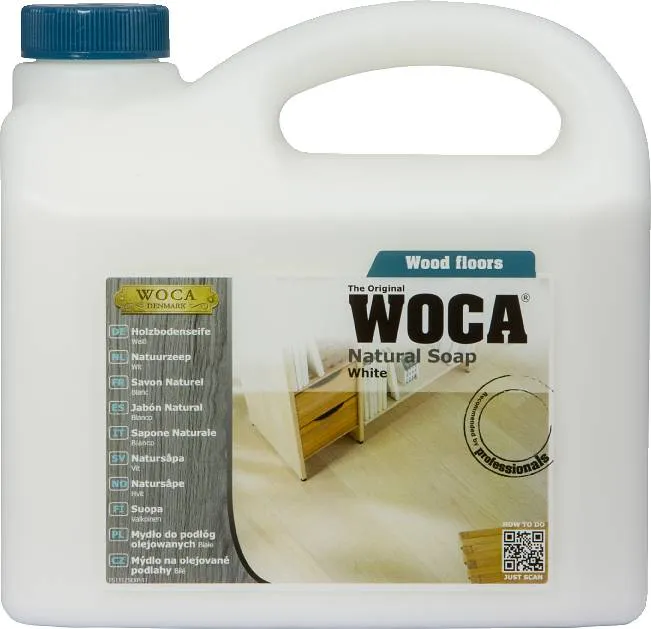 WoodCare Holzbodenseife weiss 2,5ltr.