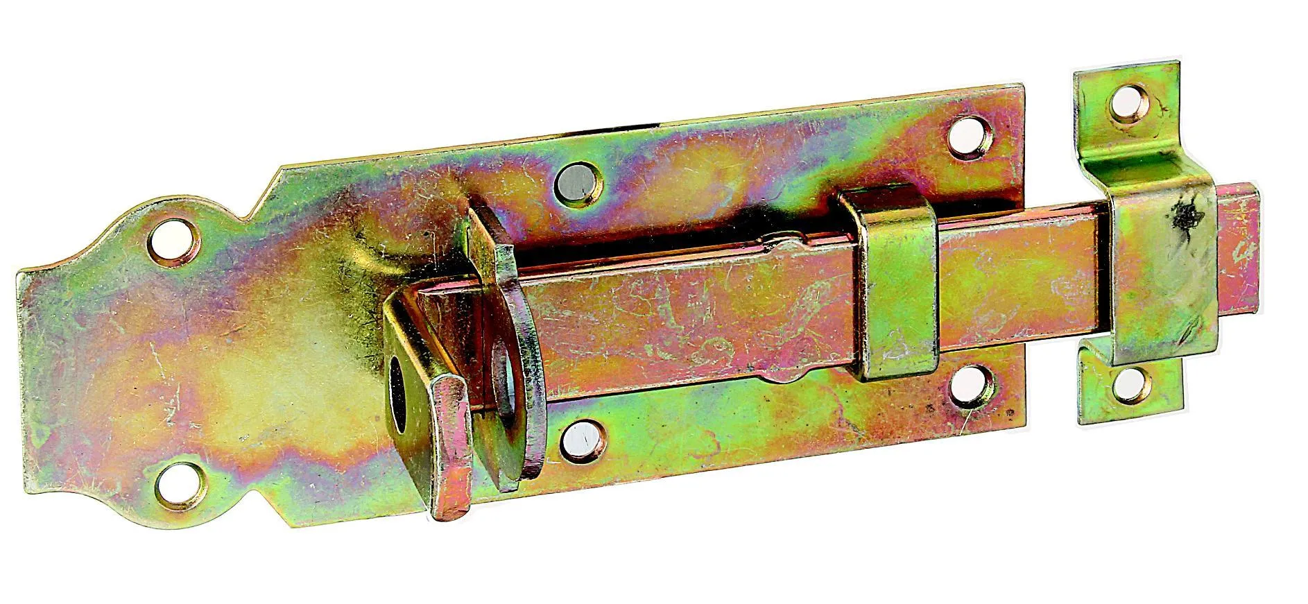 Schlossriegel 140mm m.Schlaufe verzinkt