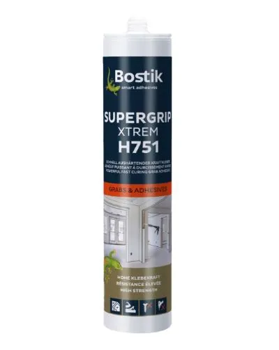 Bostik Supergrip Xtrem H751 wei&szlig; 450g