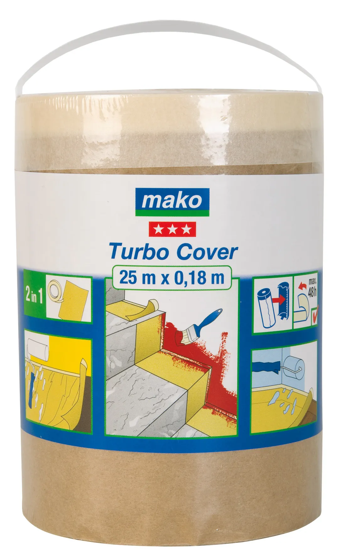 MK Turbo Cover Abdeckpapier 180mm x 25m