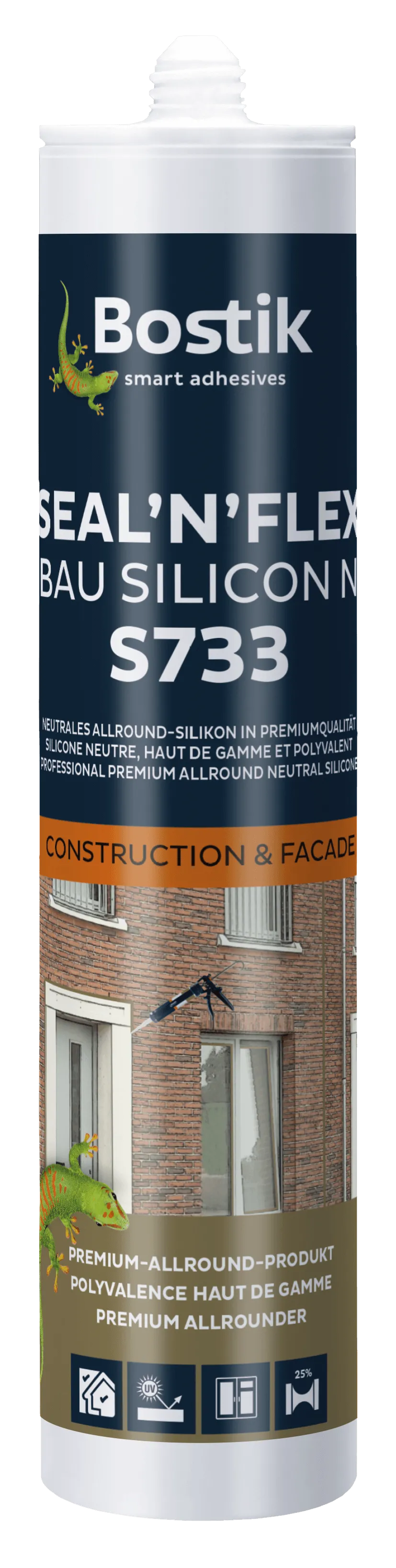 Bostik S733 Bau-Silikon 300ml