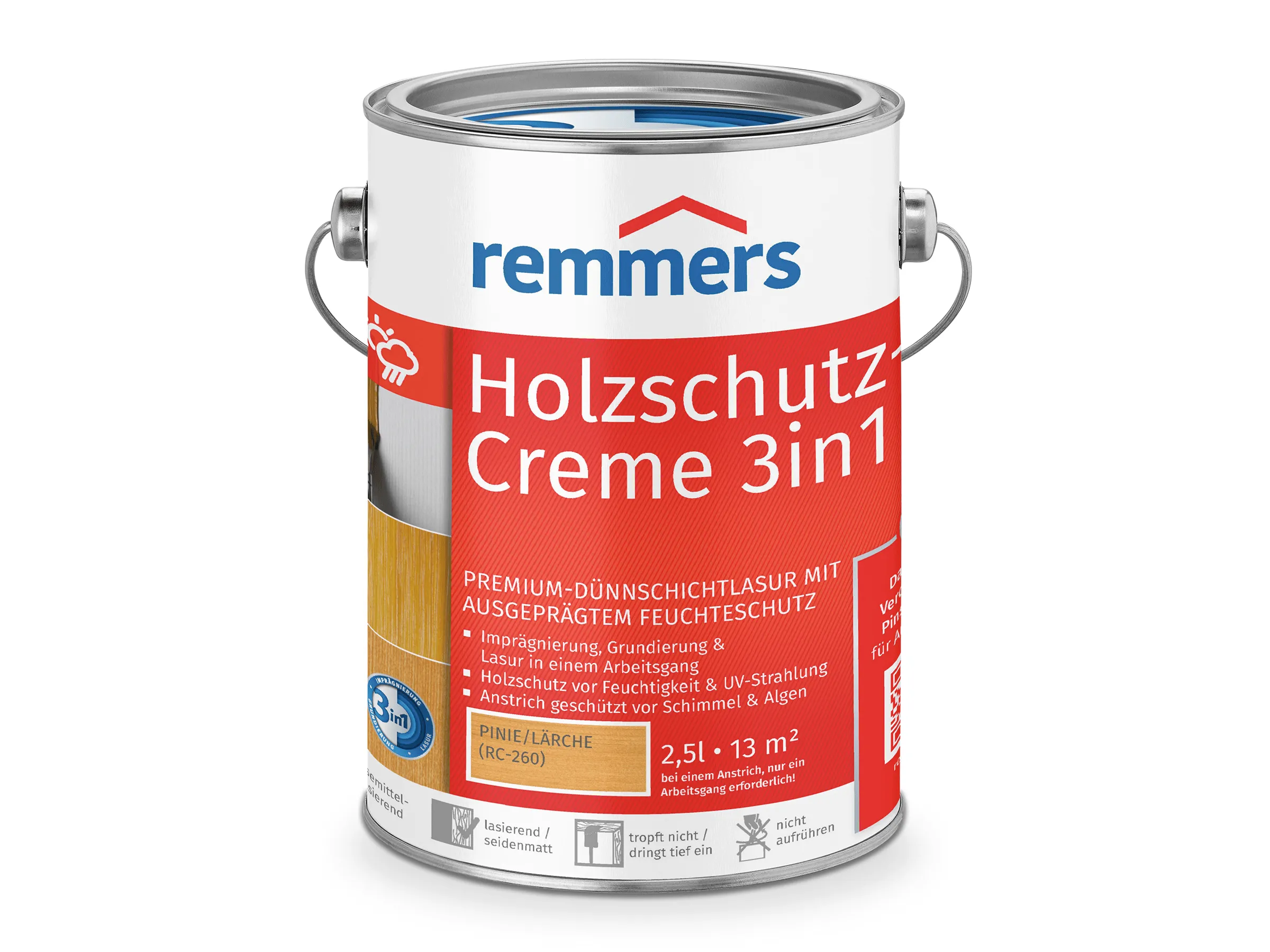 Remmers Aidol Holzschutz Creme 2,5ltr