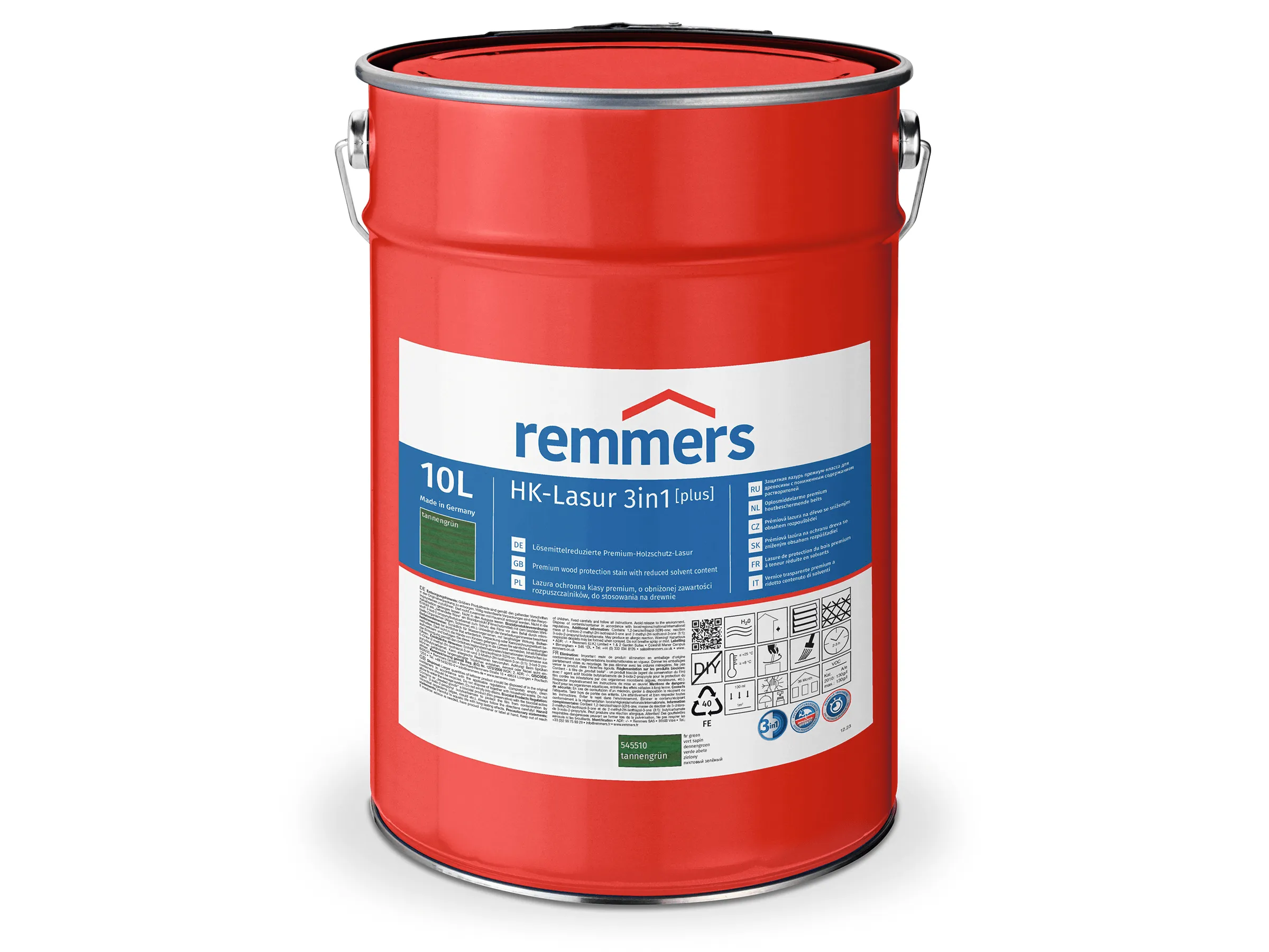 Remmers HK-Lasur 3in1 Tannengr&uuml;n  RC960