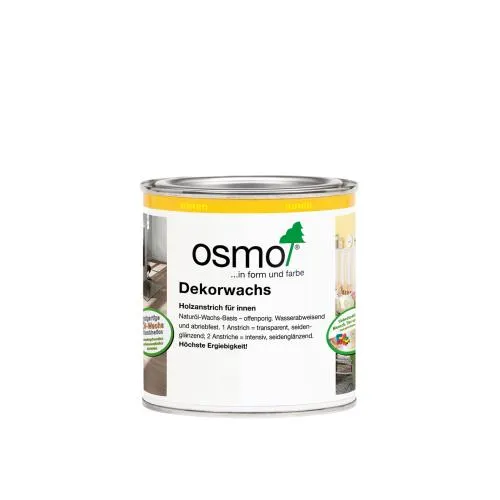 OSMO Dekorwachs transparent 0.375ltr.
