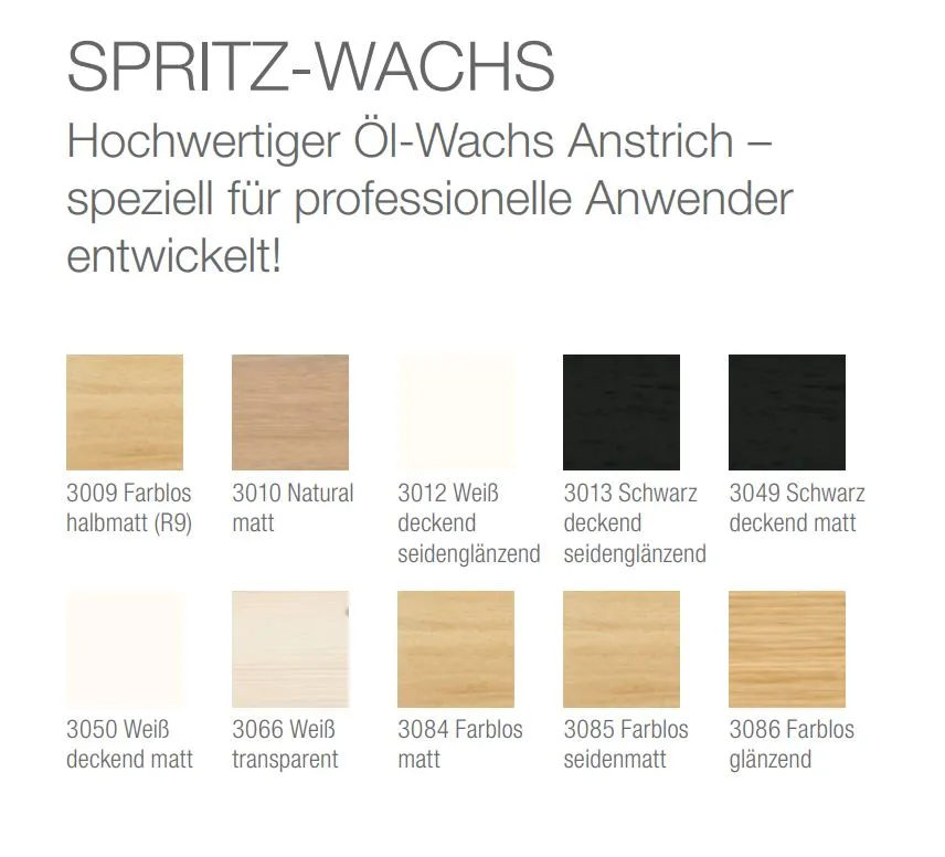 Osmo Spritzwachs 2,5ltr.