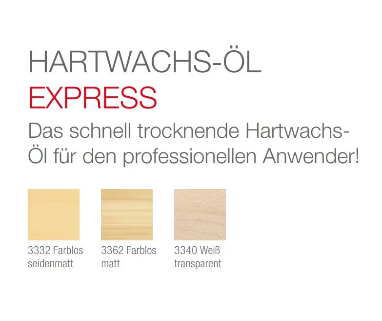 Osmo Hartwachs-&Ouml;l Express 0,75ltr.