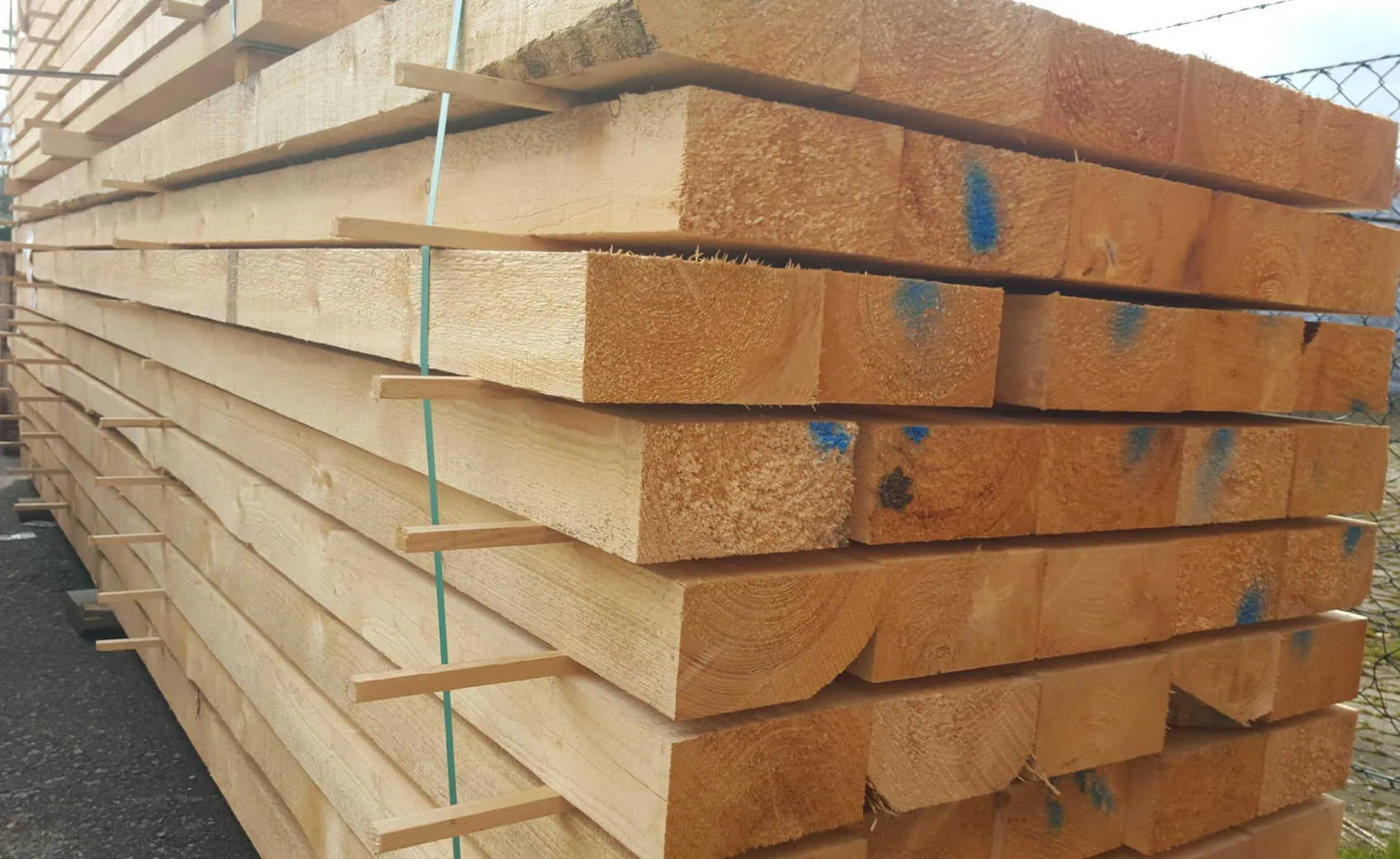 10 x 20 Kantholz Fichte A/B