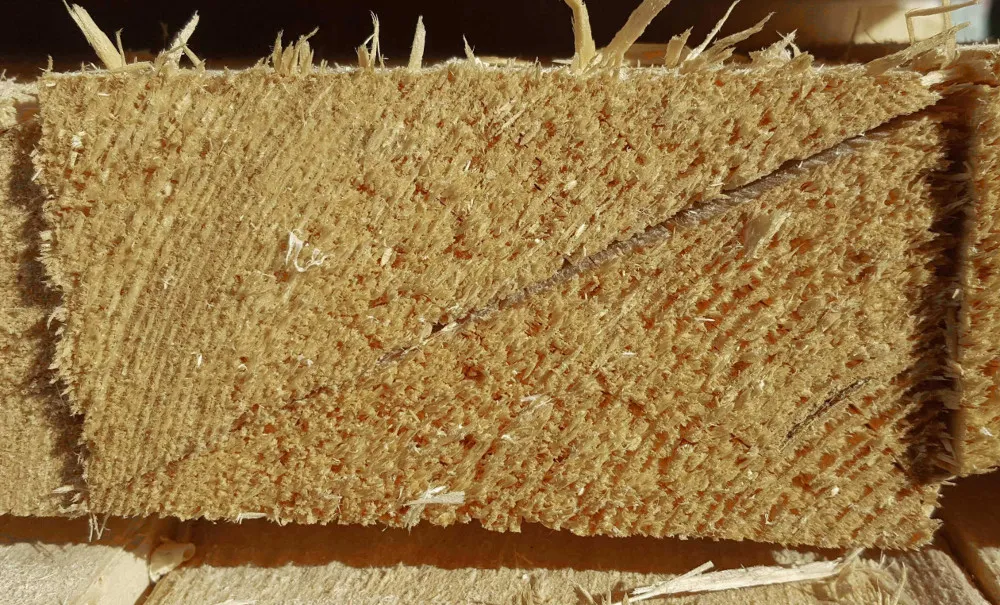 Fichtenkantholz diagonal getrennt KD 5m