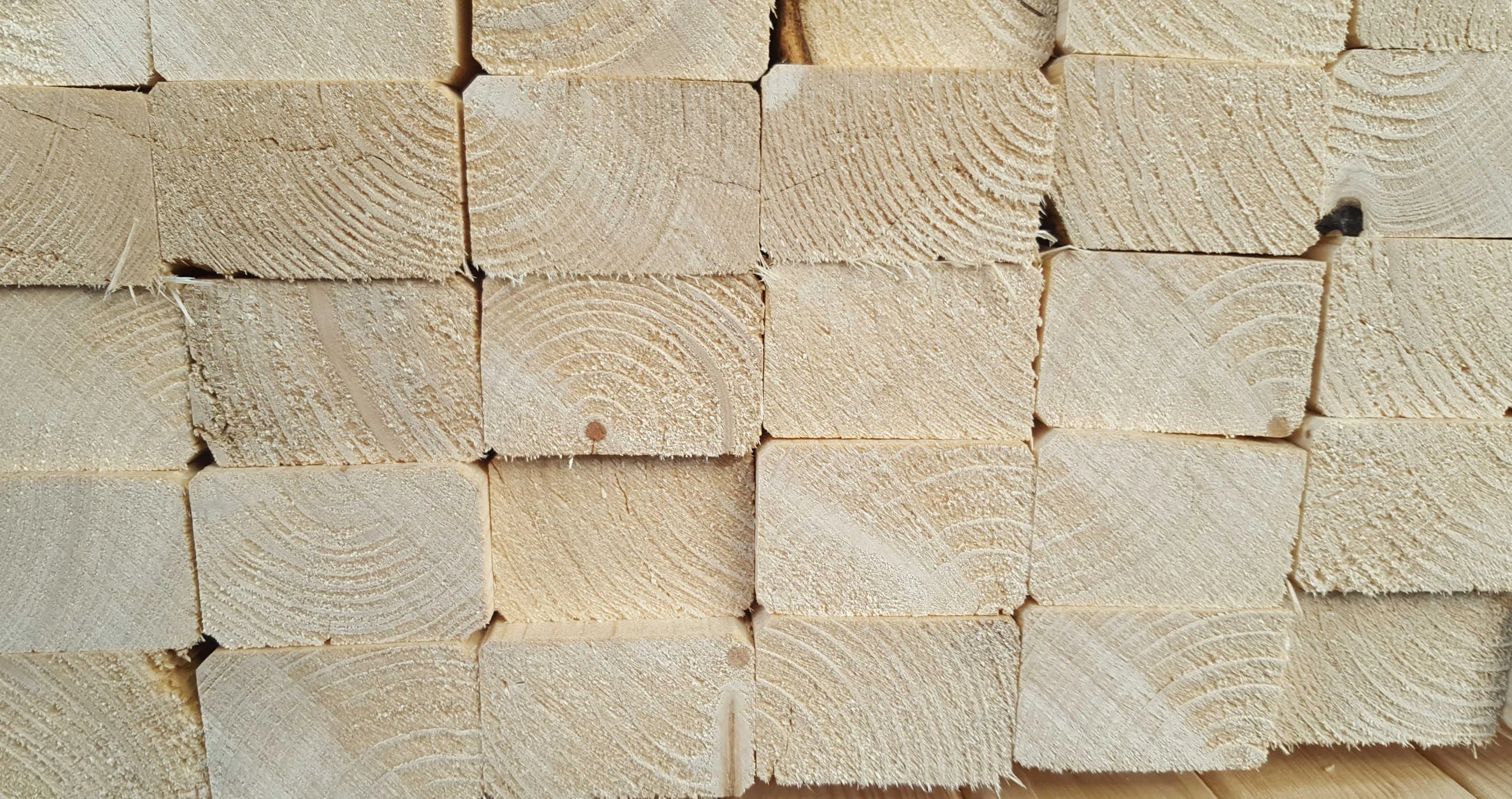 Fichtenl.KD geh.4seit.gef. 40x60mm 4,50m