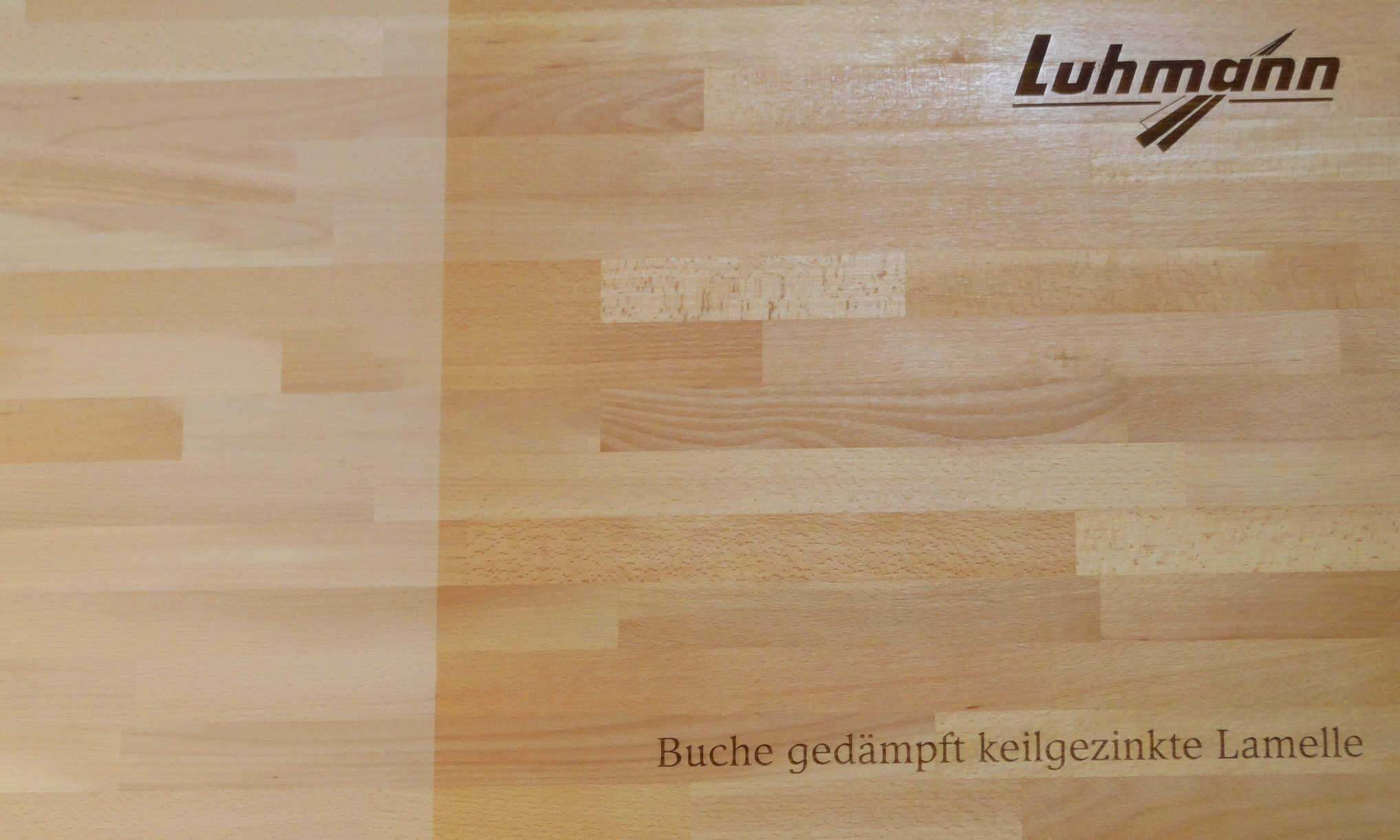 Buche Leimholzplatte 40mm