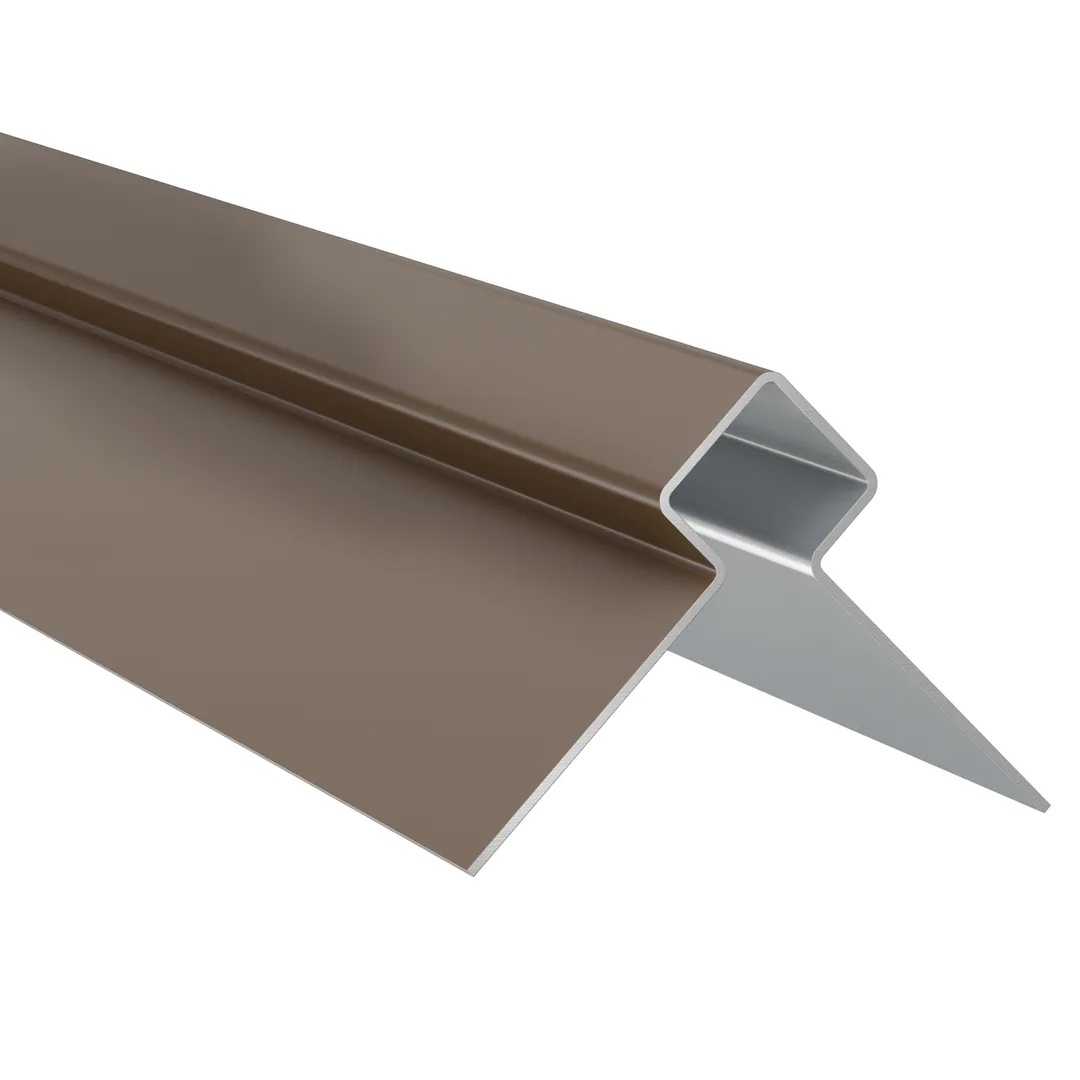 Au&szlig;enecke 10mm Stahlgrau 300cm