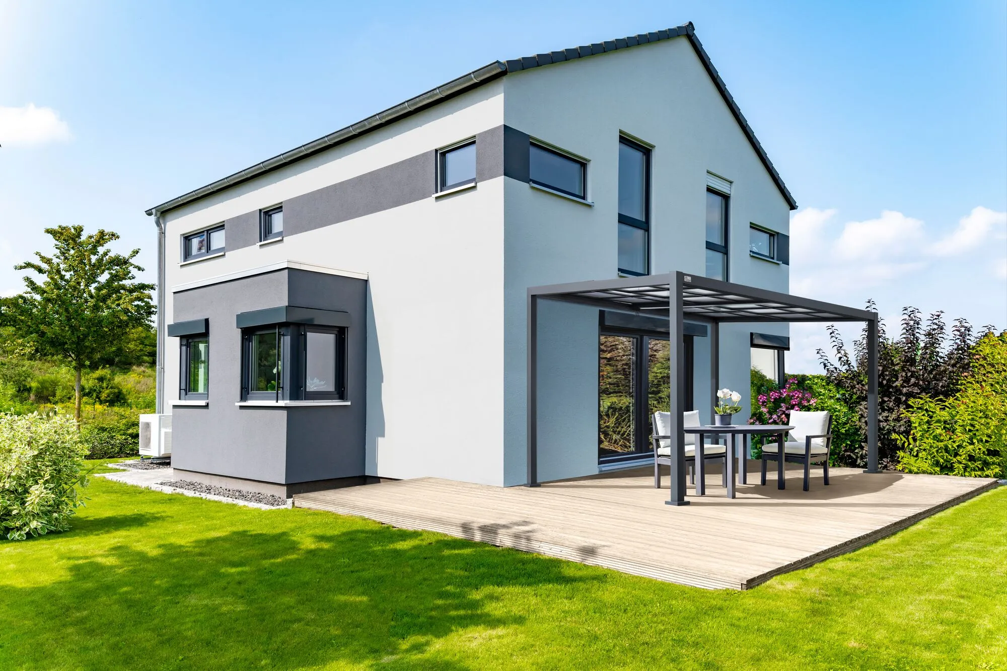 Terrassen&uuml;berdachung Schiebedach