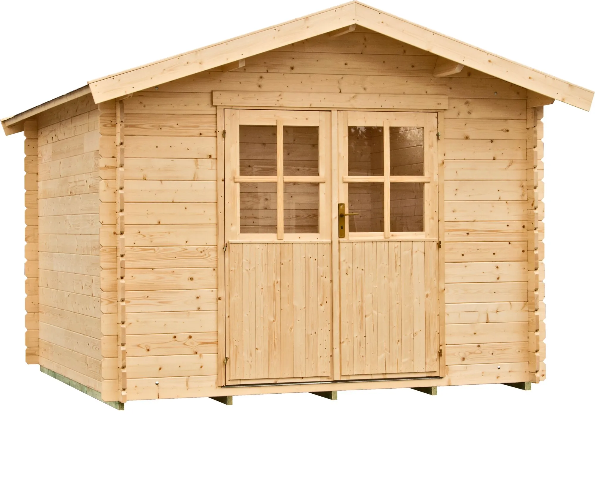 Australien Blockbohlenhaus28mm 280x280cm