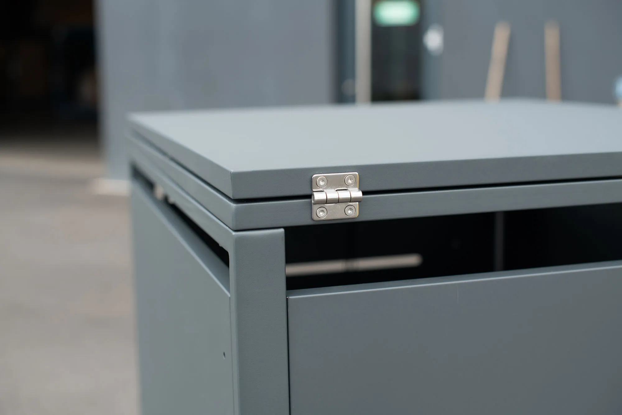 M&uuml;lltonnenbox 4x240L 264x80x116cm