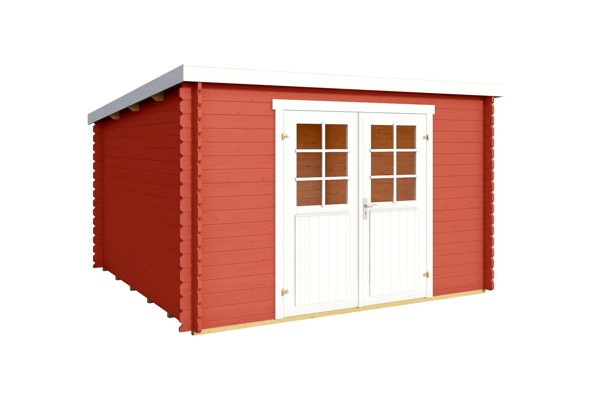 Malta 3 Blockbohlenhaus 28mm 292x292cm