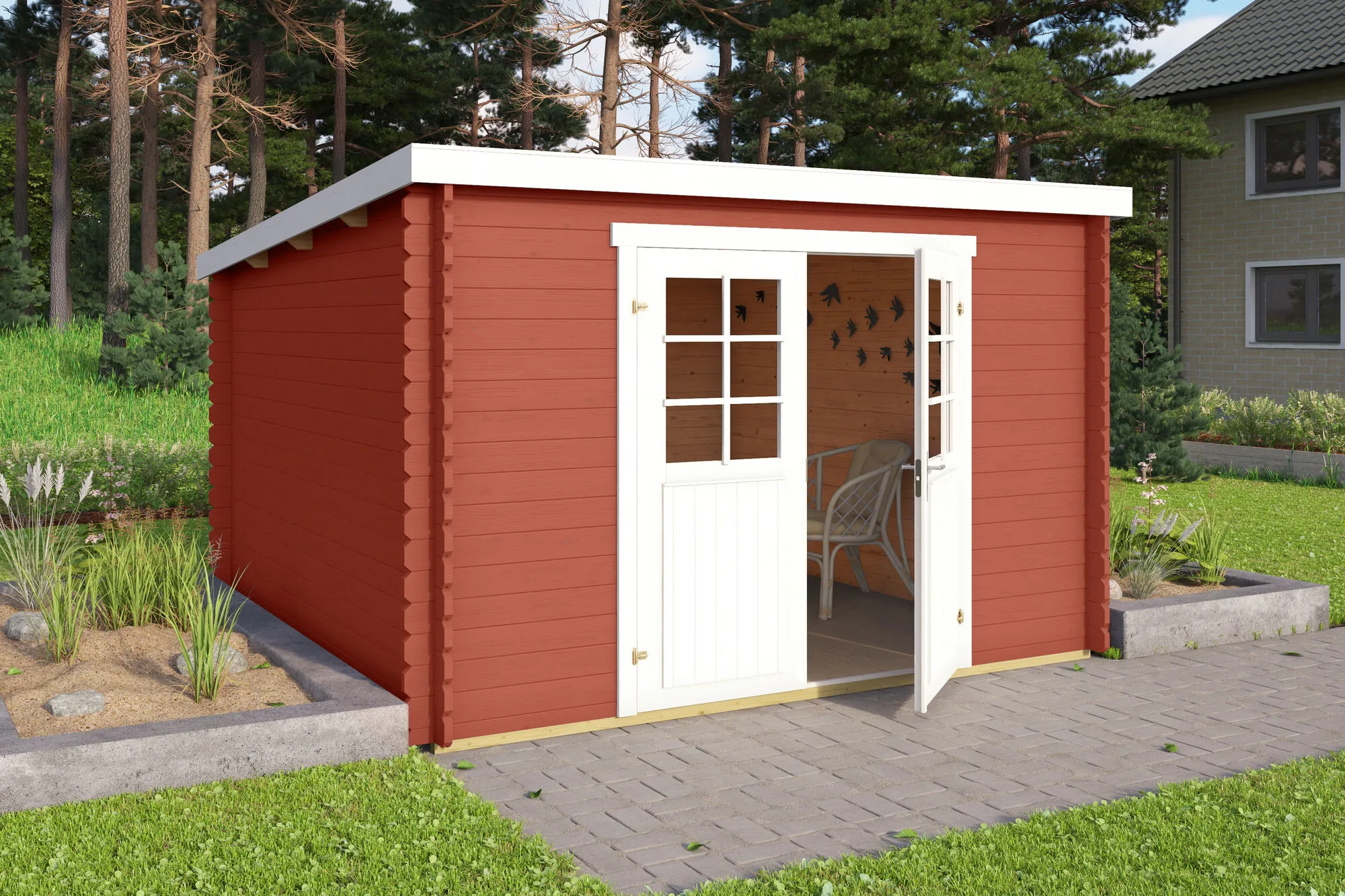 \\iks-3450982346\Artikelbilder\Gartenkatalog\2026\Blockbohlenh&auml;user\88100020 - Blockbohlenhaus Malta 3 Schwedenrot (1).jpg