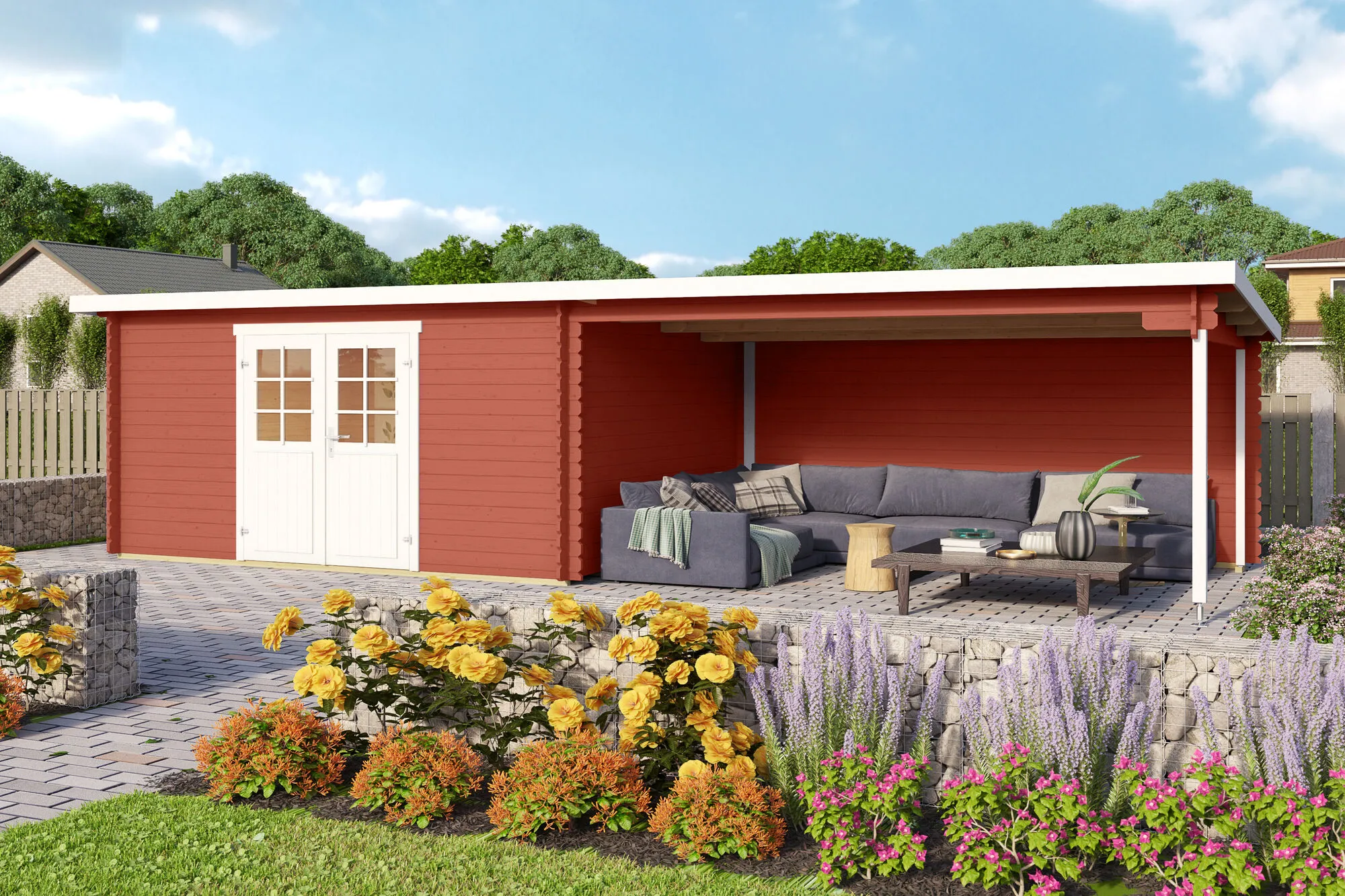 \\iks-3450982346\Artikelbilder\Gartenkatalog\2026\Blockbohlenh&auml;user\88100044 - Anbau f&uuml;r BBH MAlta 4 Schwedenrot (1).jpg