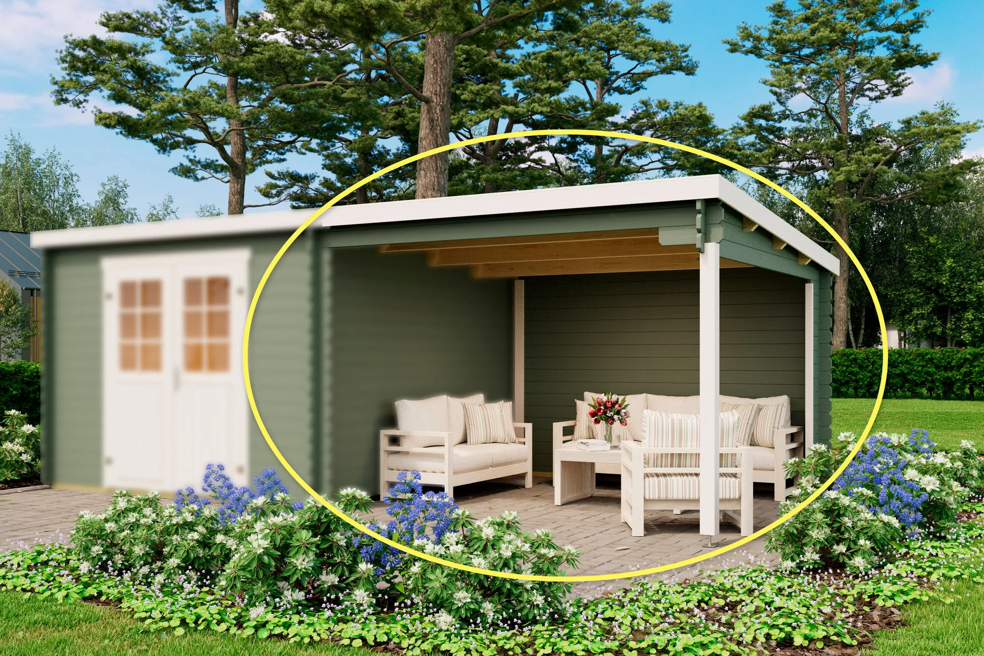 \\iks-3450982346\Artikelbilder\Gartenkatalog\2026\Blockbohlenh&auml;user\88100178 - Anbau f&uuml;r Malta 3 Gr&uuml;ngrau (1).jpg