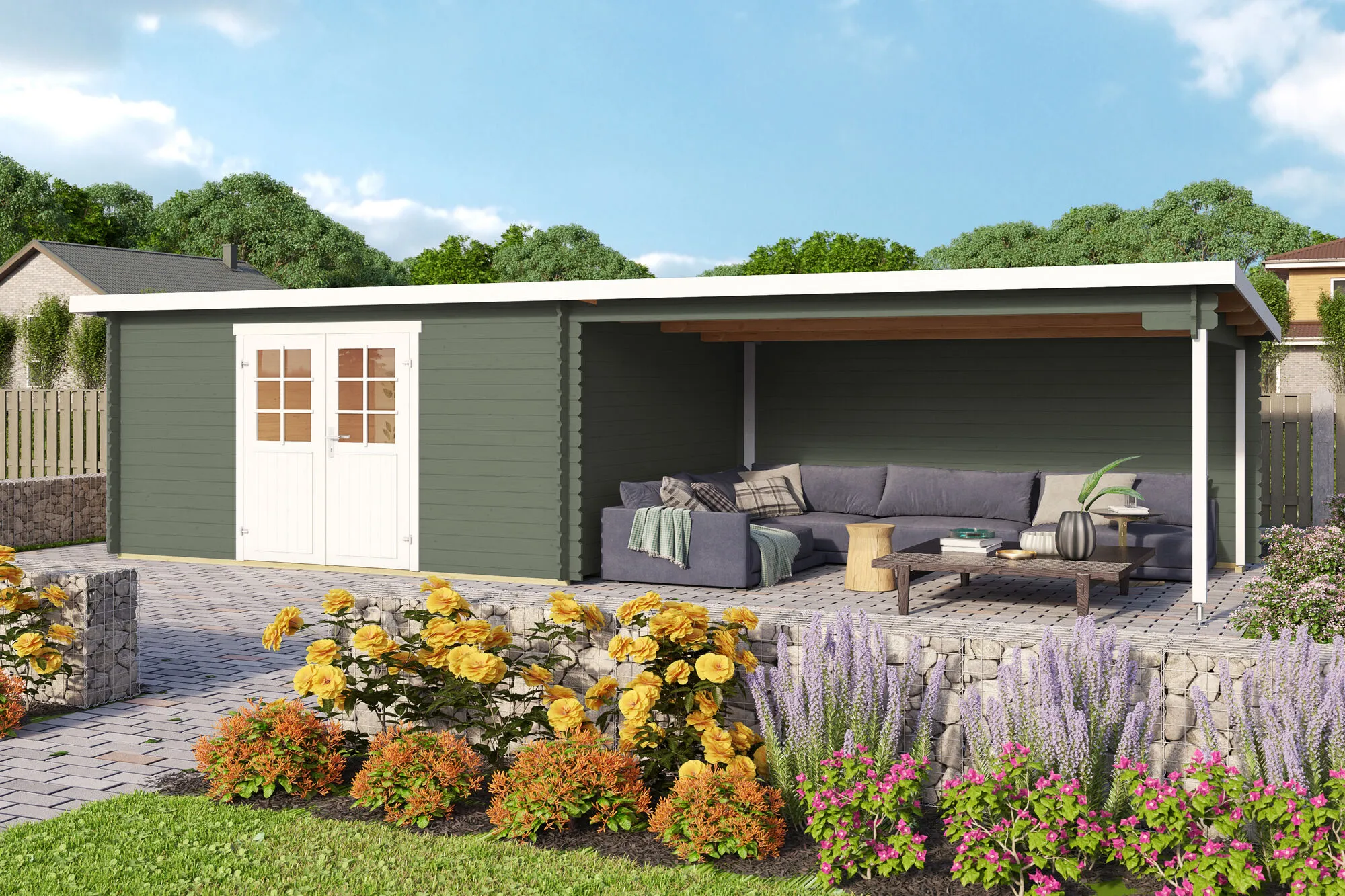 \\iks-3450982346\Artikelbilder\Gartenkatalog\2026\Blockbohlenh&auml;user\88100180 - Anbau f&uuml;r BBH Malta 4 Gr&uuml;ngrau (2).jpg