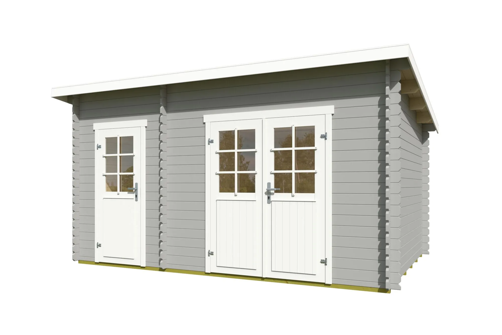 \\iks-3450982346\Artikelbilder\Gartenkatalog\2026\Blockbohlenh&auml;user\88100182 - Blockbohlenhaus Belfi Lichtgrau (1).jpg