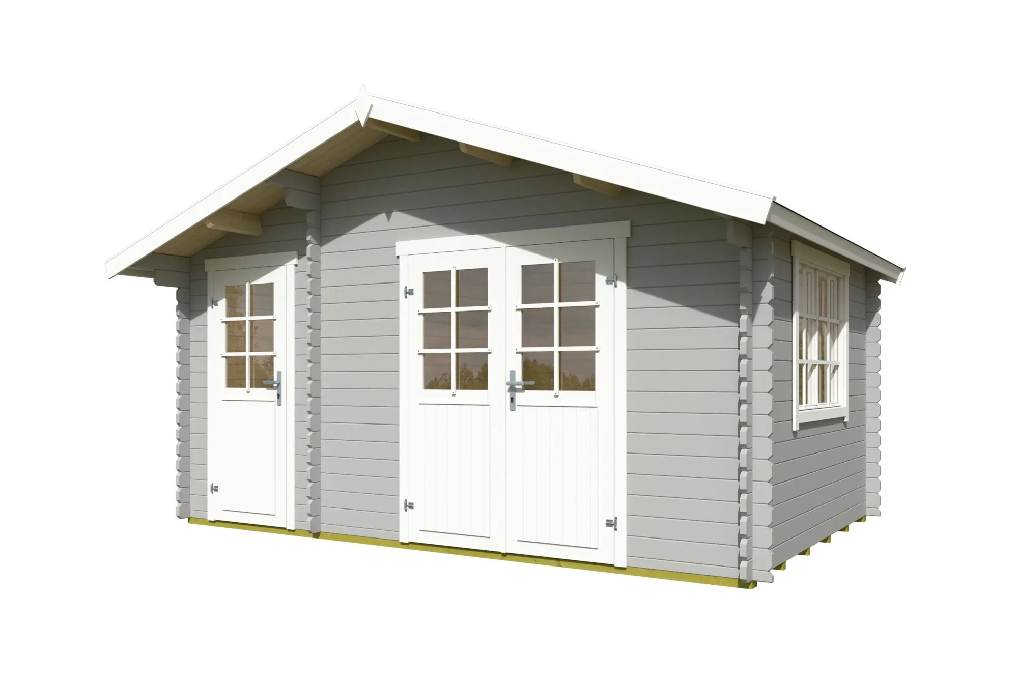 Belmont 2 Blockbohlenhaus 34mm 427x280cm