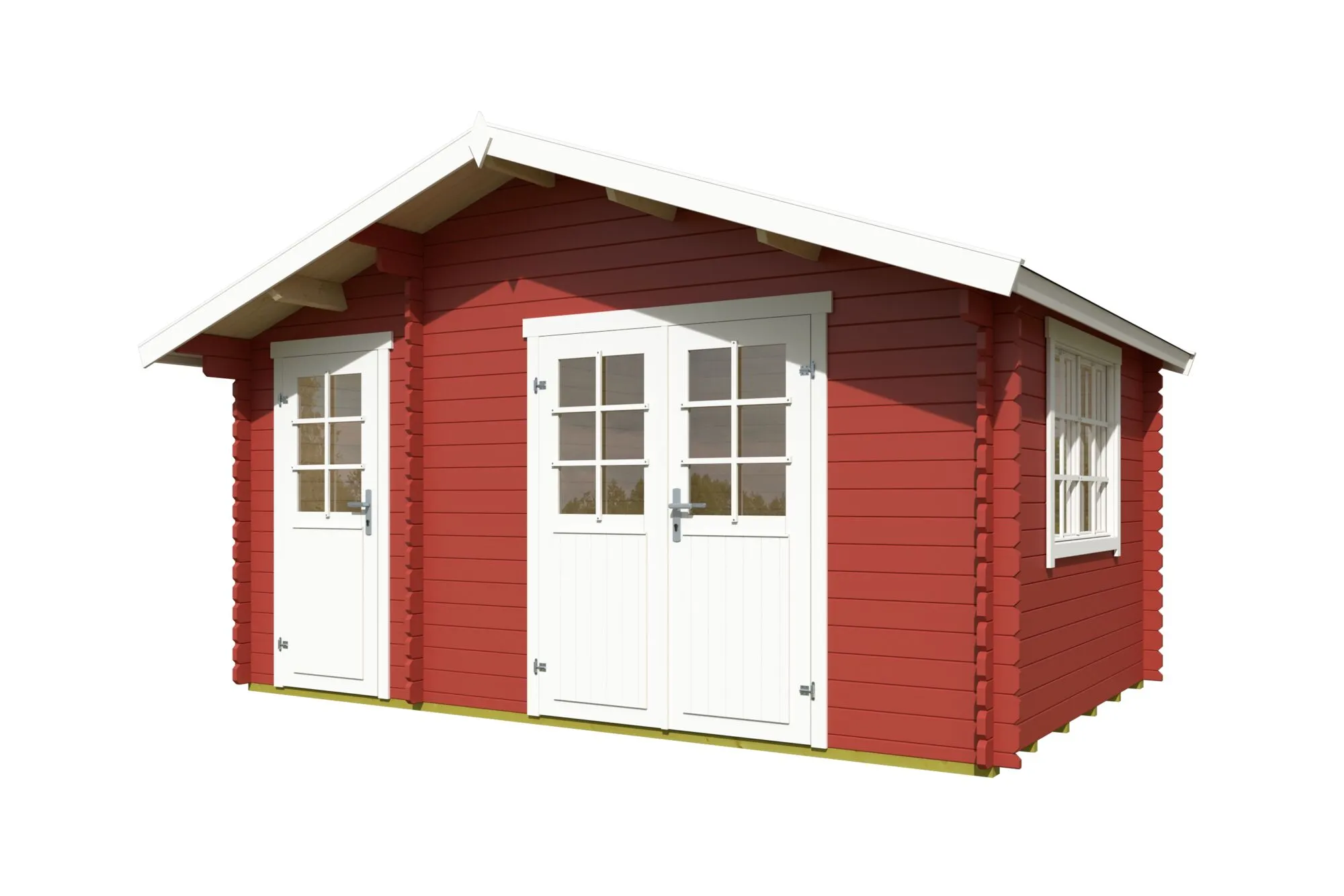 Belmont 2 Blockbohlenhaus 34mm 427x280cm