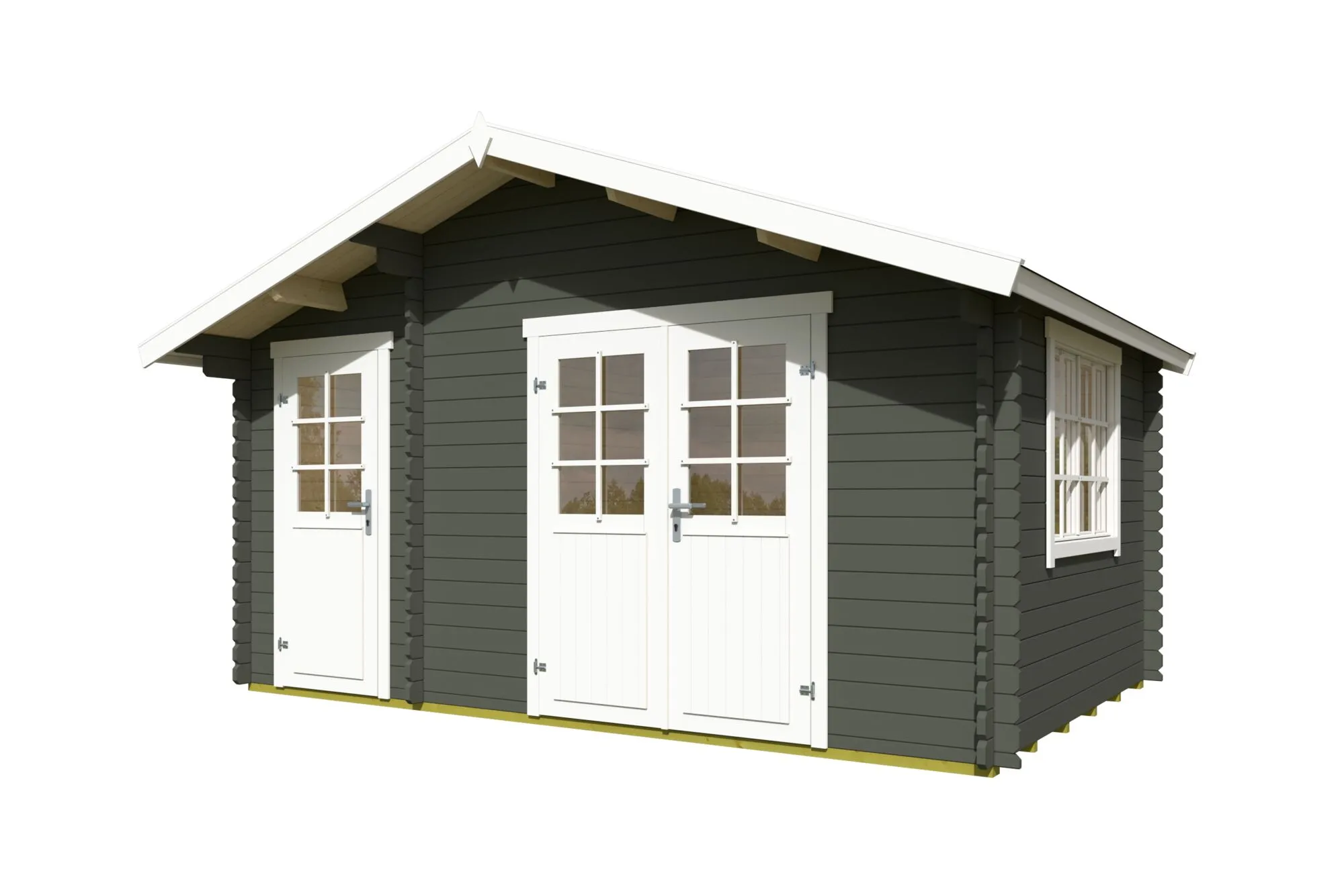 Belmont 2 Blockbohlenhaus 34mm 427x280cm