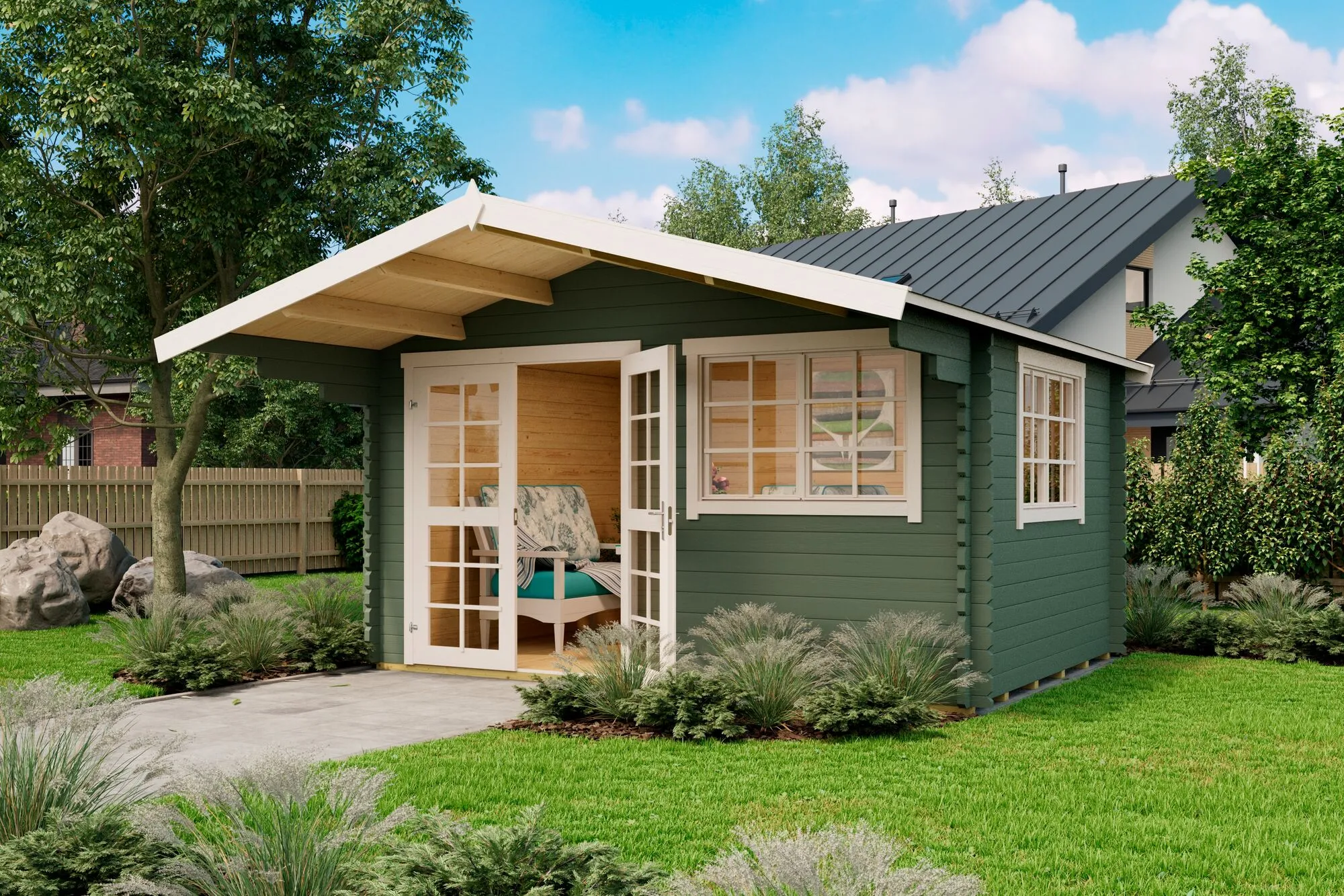 \\iks-3450982346\Artikelbilder\Gartenkatalog\2026\Blockbohlenh&auml;user\88100189 - Blockbohlenhaus England 1 Gr&uuml;ngrau (1).jpg